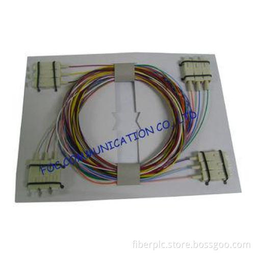 0.9mm Fiber Optic Pigtail SC 12Colors Multimode Suitable fo